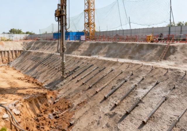光泽注浆管应用于岩土工程与地基基础领域